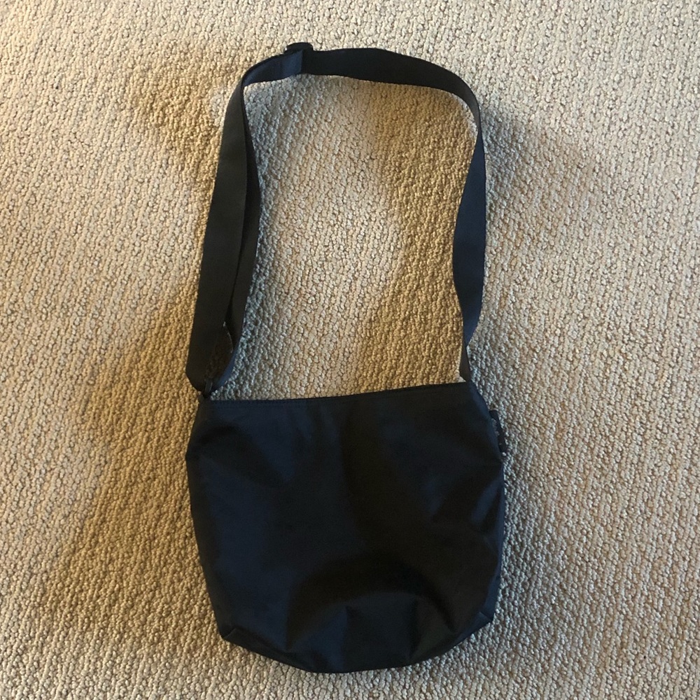Eddie Bauer Black Nylon Bag/ Purse